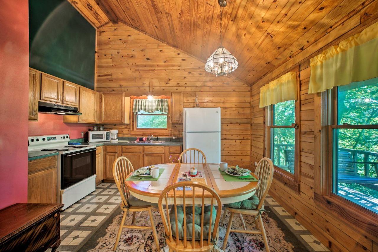 Eureka Springs Studio With Deck, Views And Bbq! Esterno foto