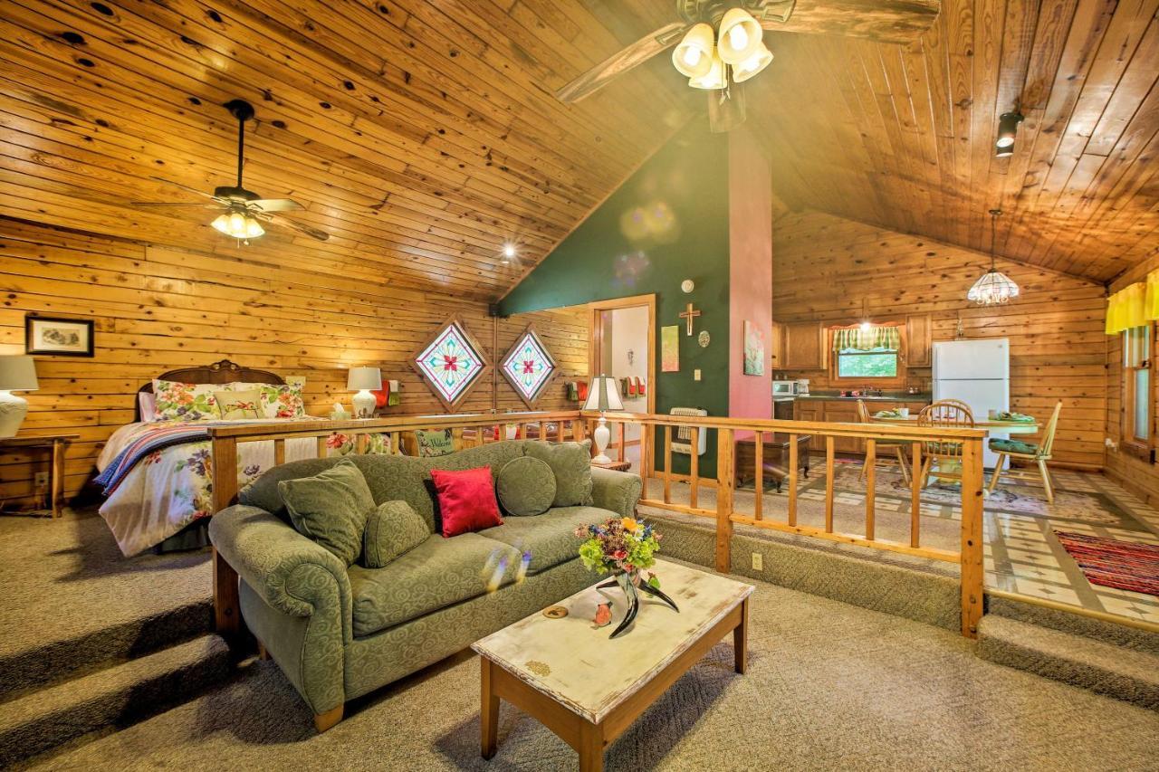 Eureka Springs Studio With Deck, Views And Bbq! Esterno foto